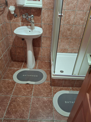 Bathroom, Apartmani Popovic, Irig