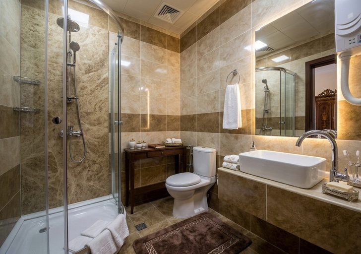 Bathroom 4, Seven Gates Hotel, Baku