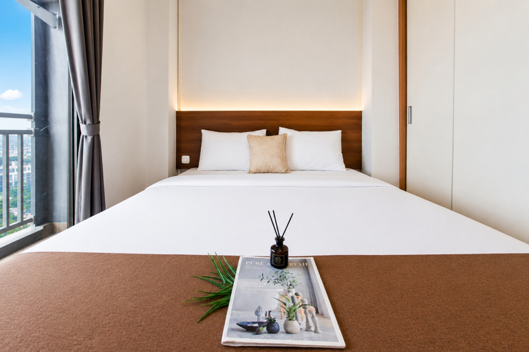 Bedroom 3, Smart Living Studio at Apartment Springwood Residence Tangerang By Travelio, Tangerang