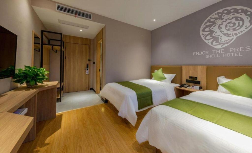 Bedroom 5, Shell Hotel Anhui Huaibei Suixi County Economic Development Zone, Huaibei