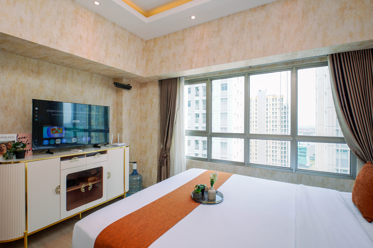 Bedroom 4, Sophisticated Studio at Apartment Springlake Summarecon Bekasi By Travelio, Bekasi