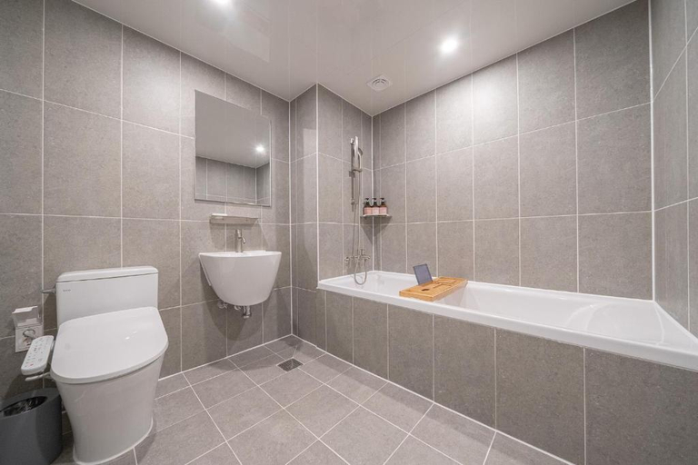 Bathroom 4, Anook Hotel Cheongju Uam 1st, Cheongwon