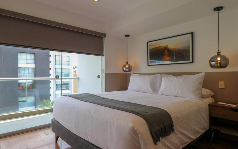 Room 3, w Deluxe 3BR Duplex w Balcony in Miraflores, Lima