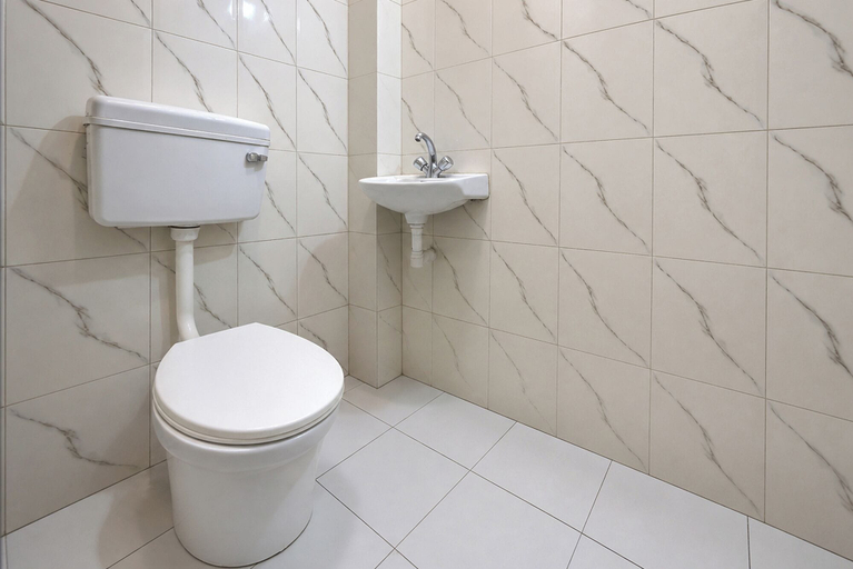 Bathroom 5, Via A Square Residency, Delhi