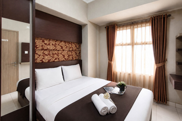 Bedroom 5, Serene 2BR Apartment Newton Residence Bandung By Travelio, Bandung