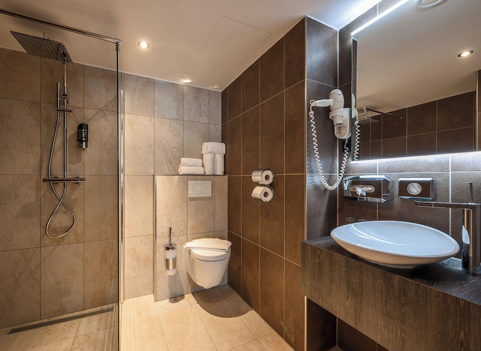Bathroom 3, THE ALFRED HOTEL, Amsterdam
