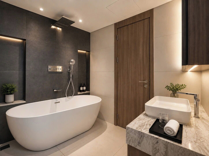 Bathroom 4, The Nelson Luxury Apartment, Ba Đình