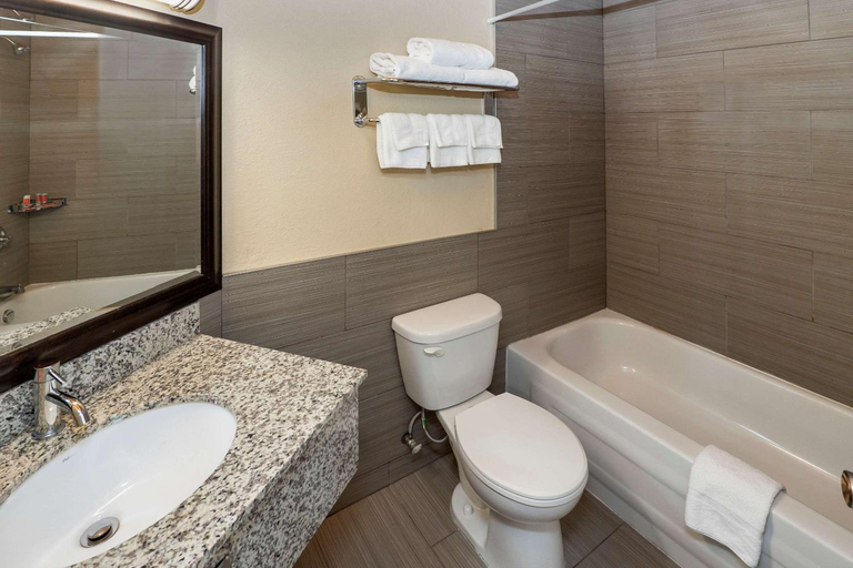 Bathroom 4, Econo Lodge Inn & Suites Medicine Hat Highway 1, Division No. 1