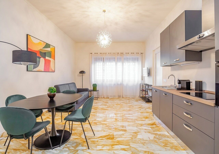 Living area 2, Maison Boito 126, Roma