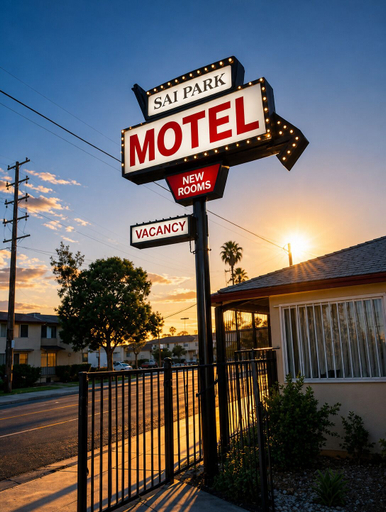 Exterior & Views 1, Sai Park Motel, Los Angeles