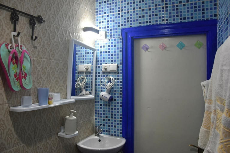 Bathroom 3, bluemoon house, Chefchaouen