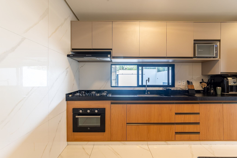 Private kitchen 4, Casa-6 Qrts-Piscina E Area Gourmet-SH144, Porto de Pedras