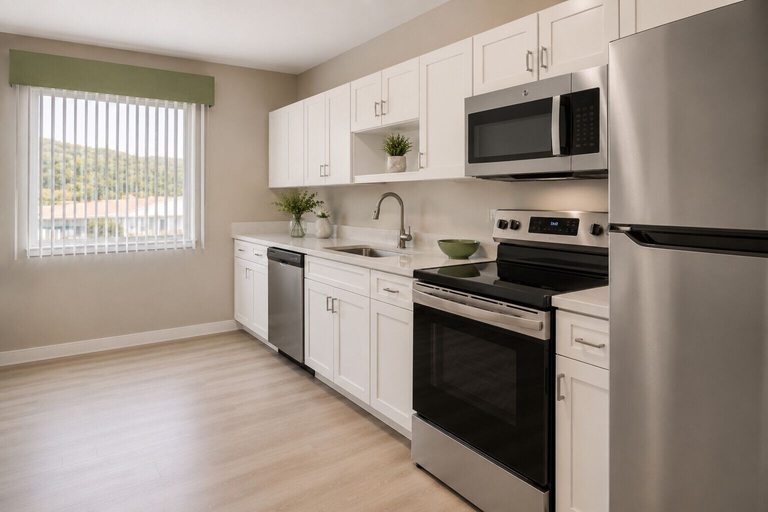 Private kitchen, Greektown Boutique Hotel, Toronto