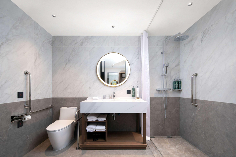 Bathroom 4, Hilton Garden Inn Handan She County, Handan