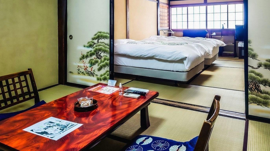 Bedroom, Miyamotoke Ryokan, Chichibu