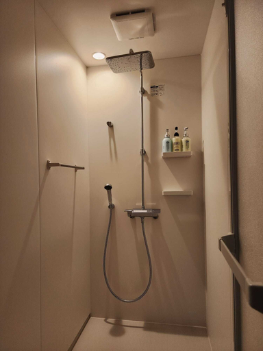 Bathroom shower 5, Snow Monkey Lodge - Hostel, Yamanouchi