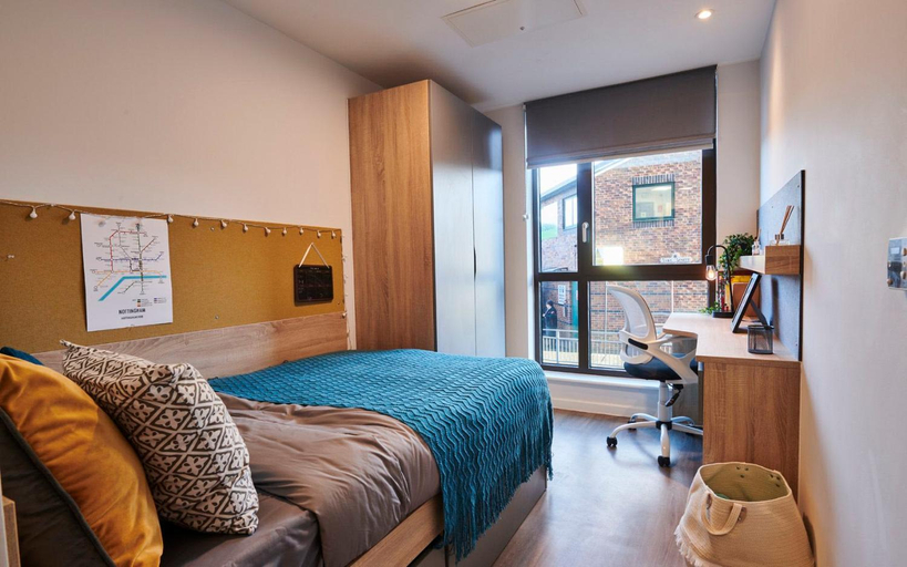 Bedroom 2, York House Nottingham, Nottingham