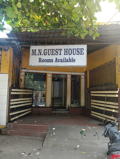Exterior detail, MN Guest House, Chennai