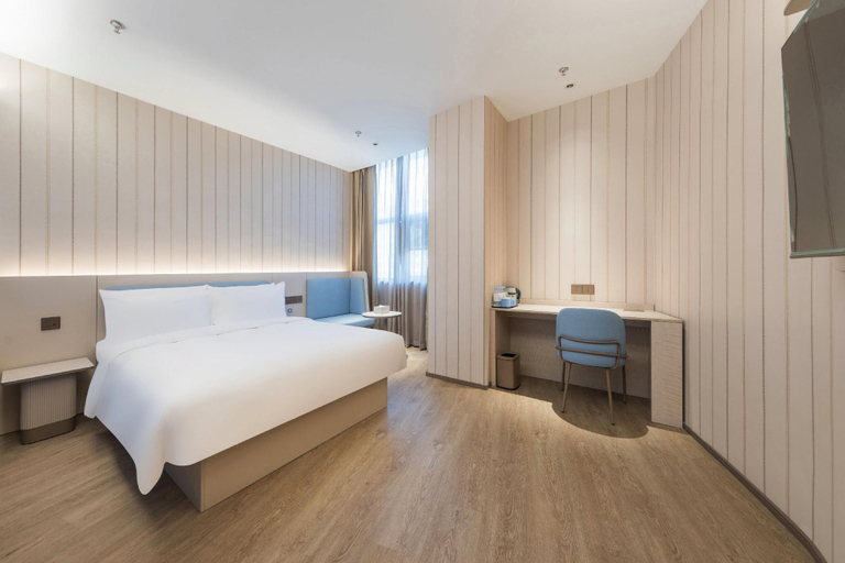Bedroom 2, Hanting Hotel Huai'an Beijing East Road RT-Mart, Huai'an
