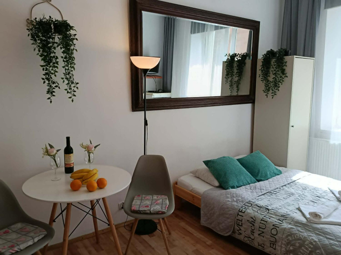 Bedroom, Your trip apartment (2), Kraków City