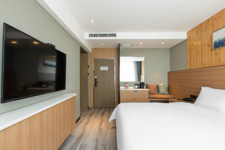 Bedroom 2, Starway Hotel Yanji Aidan Road Department Store, Yanbian Korean