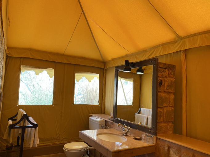 Bathroom 3, MANVĀR Sevan The Desert Camp, Jodhpur