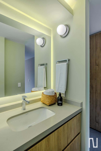 Bathroom 3, NOK 1BR Loft With Private Stylish Balcony, Santafé de Bogotá