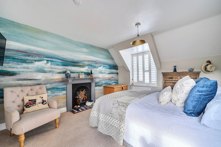 Bedroom 3, Newly Refurbished 2nd Floor Apartment Lil Nauti, Cornwall