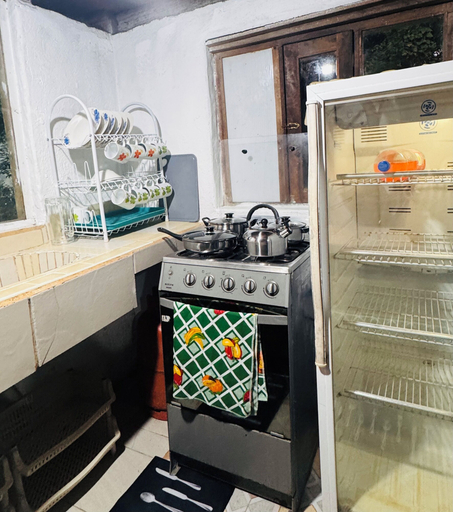 Private kitchen, La Cabañita del Viajero, San Miguel de los Bancos