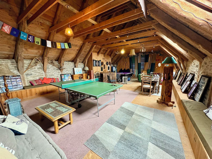 Game room, The Village, Puy-de-Dôme