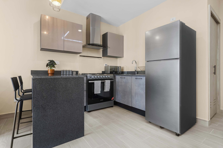 Private kitchen 3, NOK Cozy 1BR Apartment by Vistacana, Salvaleon de Higuey