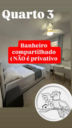 Bedroom 5, Casa do Loro Hospedagem, Curitiba