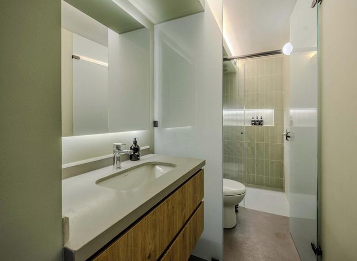 Bathroom 4, NOK Elegant 3BR Stay With Balcony at Bogota, Santafé de Bogotá