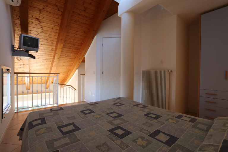 Bedroom 2, Duplex apartment with terrace, Venezia