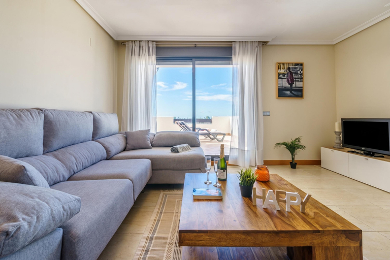 Living area 5, Sunset Seaview Corner With Pool, Málaga