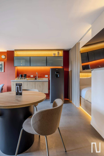 Dining, NOK 1BR Loft With Private Stylish Balcony, Santafé de Bogotá