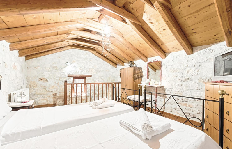 Bedroom 3, Villa Poseidon, Ionian Islands