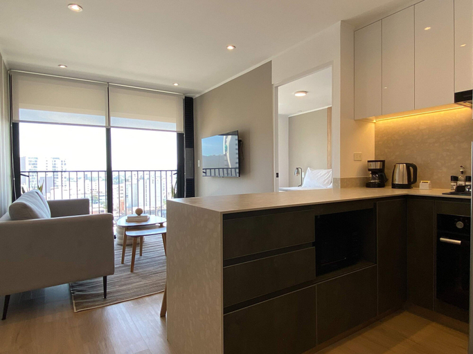 Room 3, w Amazing 2BR w Balcony View in Miraflores, Lima