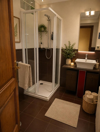 Bathroom 3, Hospedaje Villa Pilar, Cantabria