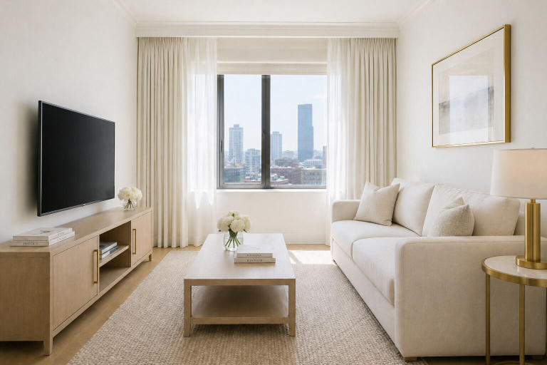 Living area 3, The Pearl District Suites, Toronto