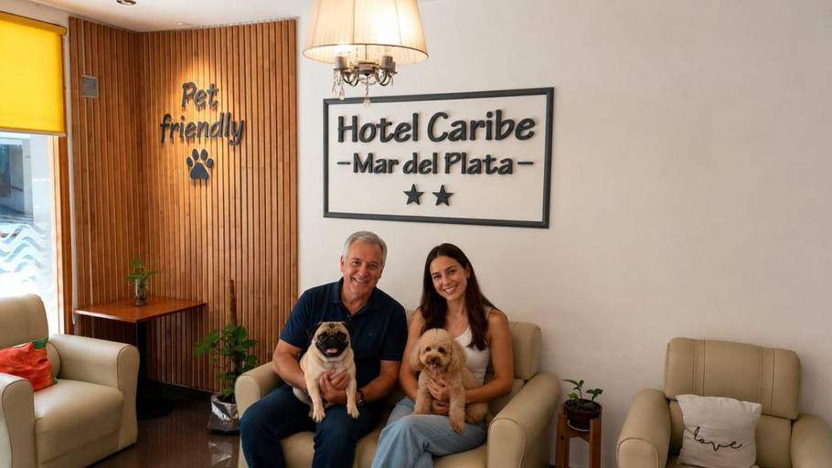 Public Area, Hotel Caribe, General Pueyrredón