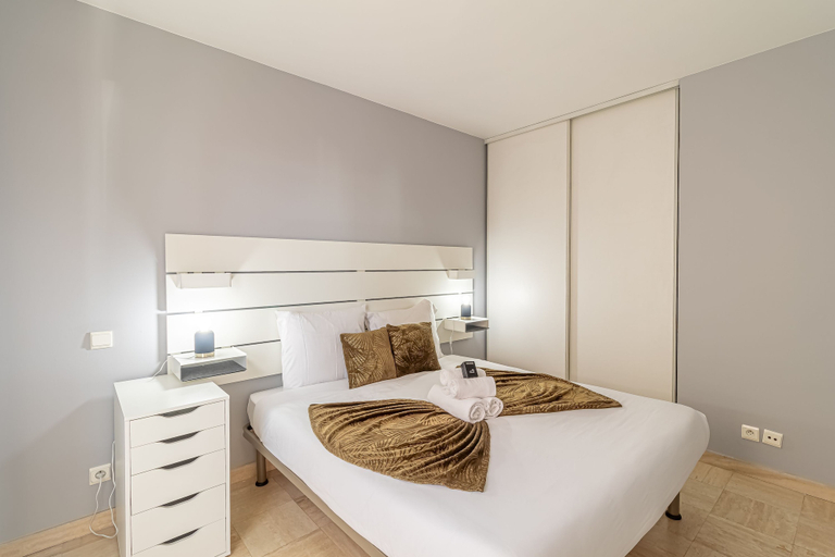 Bedroom 3, 1 Room Apartment 1 Minute From Monaco, Alpes-Maritimes