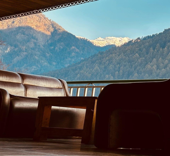Property grounds, Fusion Guest House And Cafe, Kullu