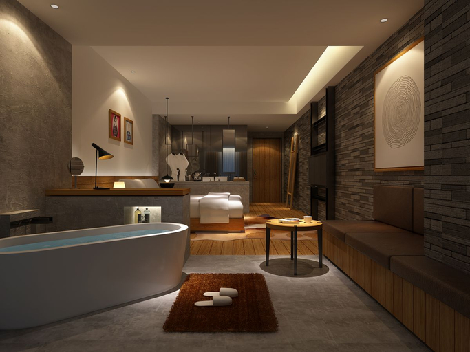 Bathroom 3, Xiamen Aizhu Seaview Boutique Hotel, Xiamen