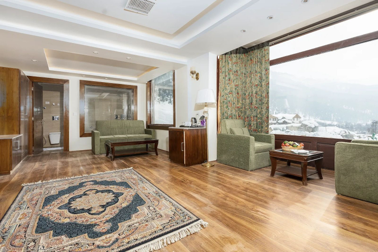 Living area, Badar Resorts & Spa by Stay Pattern, Ganderbal