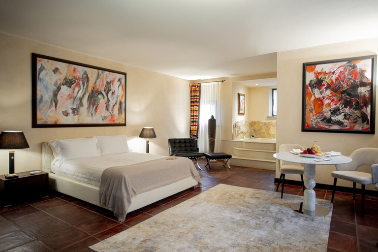 Bedroom 5, Il Bottaccio, Relais & Chateaux, Massa Carrara