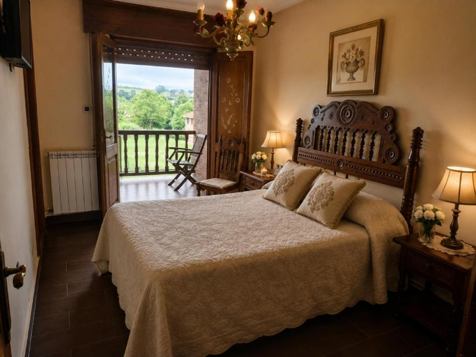 Bedroom 2, Hospedaje Villa Pilar, Cantabria