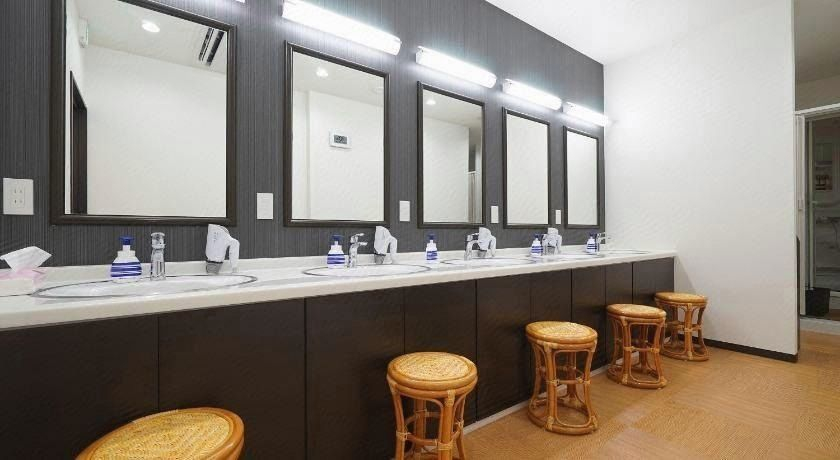 Bathroom 3, Wellcabin Tenjin - Male Only, Fukuoka