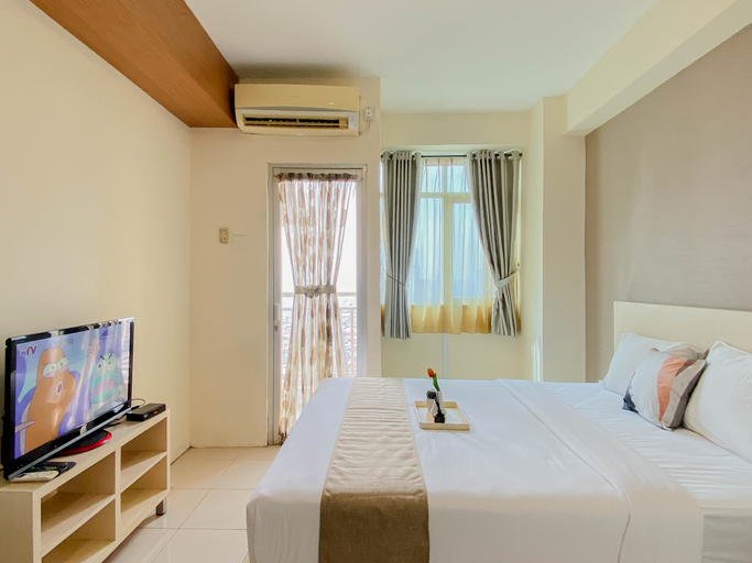 Bedroom 2, Compact Design Studio Apartment at Pakubuwono Terrace By Travelio, Jakarta Selatan