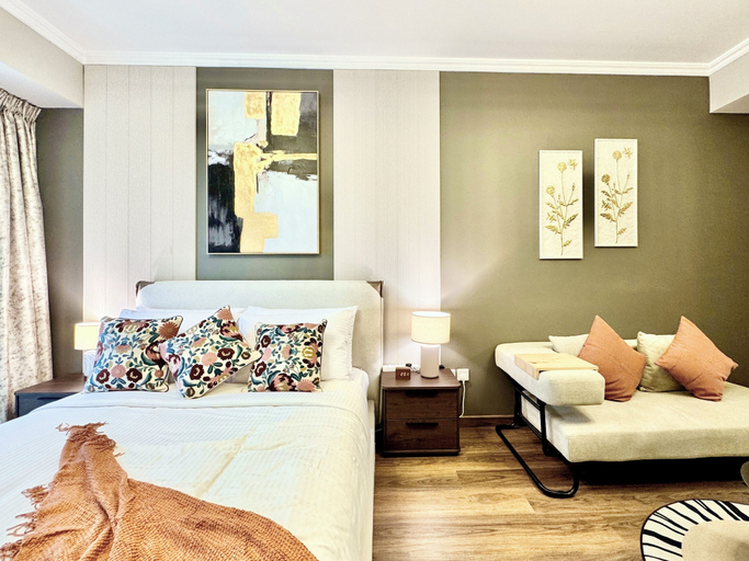 Bedroom 4, Cosmos Living Premier Studio Near Metro, Dubai